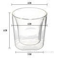 Home Kitchen Double Wall Cheap Glass Cup